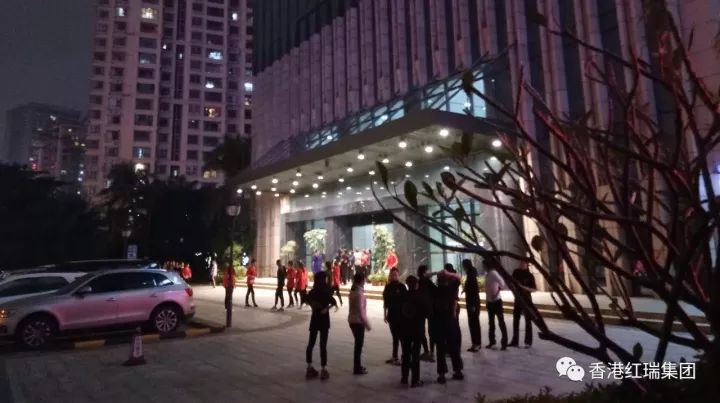 仪仗队强化训练，备战FB体育官网宣导大会！