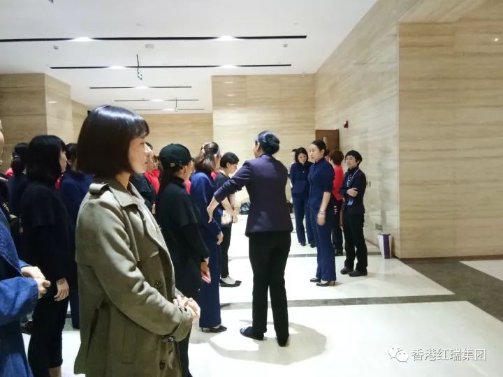 仪仗队强化训练，备战FB体育官网宣导大会！